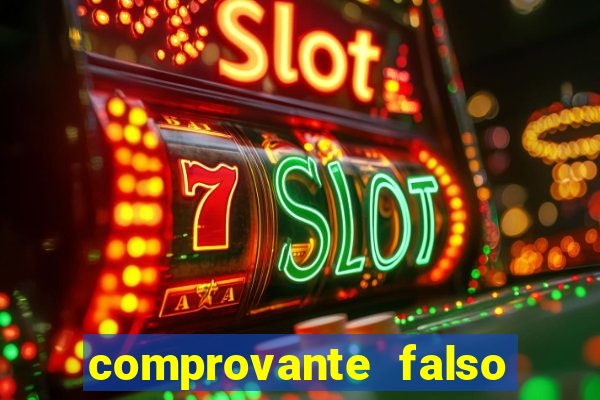 comprovante falso de 50 reais